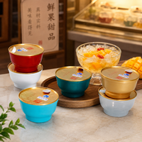 Food-Grade PP Plastic Ready-Meal Bowls for Bird's Nest, Fish Maw Soup and Buddha Jumps Over the Wall Packaging