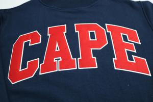 Sudadera con Capucha Azul Marino de Hilos Finos Hechos a Medida 100% Algodón para Invierno - Product Image 4