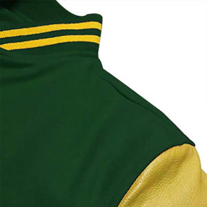 Blousons universitaires en coton pour hommes, personnalisables avec logo, séchage rapide, respirants et adaptés à la saison hivernale, style court - Product Image 2