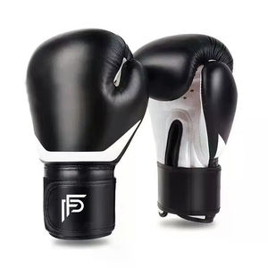 Guantes de Boxeo de Piel Sintética PU con Logotipo Personalizado, Cierre de Velcro, para Entrenamiento y Sparring, OEM Disponible, MOQ Bajo - Product Image 1