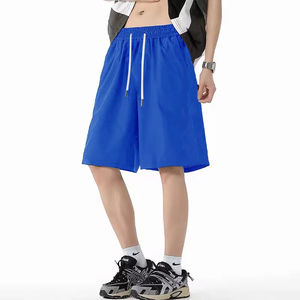 Shorts de mode pour hommes, décontractés d'été, pour la plage, le sport et la course, coupe droite, style survêtement - Product Image 5