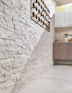 Top-Rated modern Split <span class=keywords><strong>Natural</strong></span> limestone Marble từ Việt Nam Trắng Ledger Panels cho phong cách biệt thự trong nhà thiết kế tường căn hộ - Product Image 4