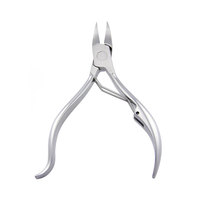 Coupe-ongles pliable en acier inoxydable, petit coupe-ongles pour doigts, couleur et logo personnalisables, coupe-ongles de haute qualité