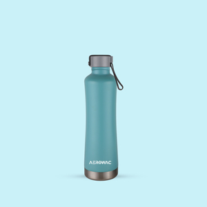 Botella moderna de acero inoxidable con aislamiento al vacío que ofrece un control duradero de la temperatura para aventuras en la naturaleza. - Product Image 1