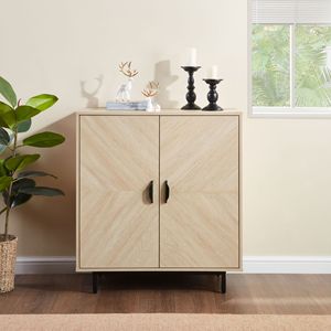 Armadio moderno con venature in legno, - Product Image 1