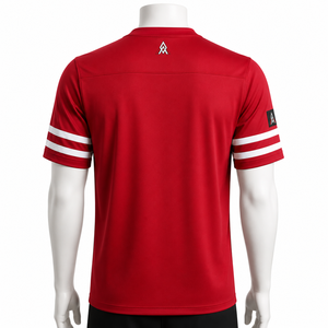 Premium American Football Jersey Offers Breathable Fabric Polyester <b>Athletic</b> Apparel Comfortable Fit And Durable Performance - Product Image 4