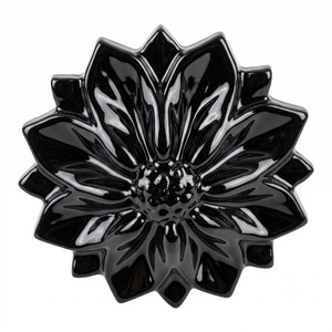 Poignée de meuble noire en forme de coquille, poignée métallique pour tiroir de cuisine, style moderne, quincaillerie décorative, boutons en fonte pour la maison - Product Image 6