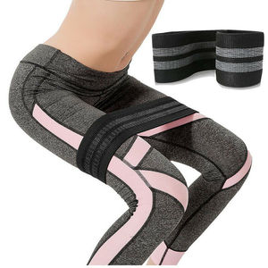 Bandes de Résistance en Tissu pour Hanches et Fessiers – Boucles d'Entraînement pour Squats, Exercices des Jambes et du Bas du Corps – Idéales pour la Salle de Sport et la Maison - Product Image 4