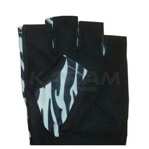 Ropa Deportiva, Nuevo Modelo, Guantes de Fitness de Cuero Sublimado para Gimnasio y Fitness, Diseño Transpirable de Medio Dedo, Hechos en Pakistán - Product Image 4