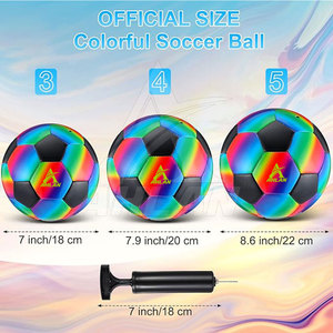 Balón de fútbol ligero cosido a máquina para un control suave y un rendimiento confiable en el campo - Product Image 5