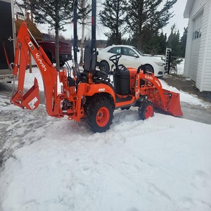 Original pour tracteur Kubota BX23S avec chargeur frontal et rétrocaveuse, puissant, prêt à l'emploi, qualité DIY, y compris l'accessoire pour l'herbe - Product Image 4