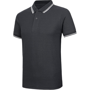 Polo de Manga Corta Blanco para Hombre, 100% Algodón, Tela Oxford, Transpirable, Color Sólido, Corte Regular - Product Image 4