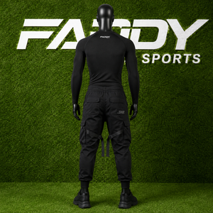 Men's Techwear <b>Cargo</b> Pants Multi-Pocket Streetwear Joggers Tactical Trousers with Ribbons Hip Hop Casual Black <b>Cargo</b> Joggers - Product Image 3