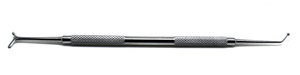 Pulidor de Bolas Dental Quirúrgico de Precisión Mundial, Instrumento Manual Ergonómico de Acero Inoxidable Moleteado de Doble Extremo para Rellenos de Amalgama - Product Image 2
