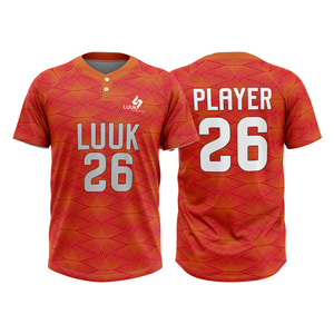 Maillots de baseball OEM ODM, fabrication sur mesure de maillots d'équipe pour l'entraînement, les matchs et les tournois - Product Image 1