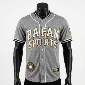 100% cotton T-shirt for men baseball jersey streetwear oversized sporty top comfortable breathable urban style outfit - Product Image 6