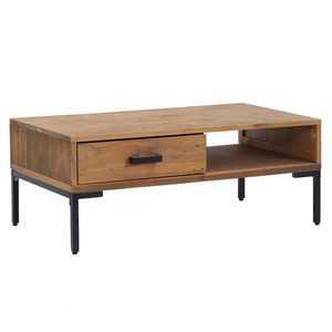 Tavolino in legno massello di pino 35.4 \ "x19.7 \" x13.8 \ "-elegante e resistente - Product Image 2