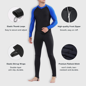 Combinaison de plongée pour hommes, double couture invisible, combinaison de plongée sous-marine, ajustement parfait, équipement de plongée professionnel, vêtements de sport aquatiques - Product Image 3
