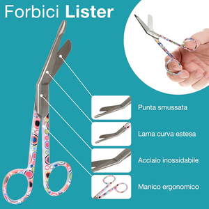 Tijeras para vendajes en diferentes colores y diseños, de acero inoxidable, servicio OEM, las mejores tijeras para vendajes. - Product Image 3