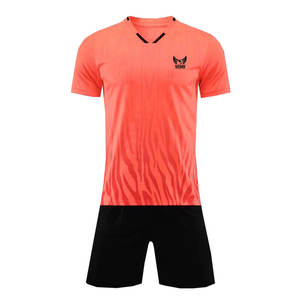 ชุดฟุตบอลออกแบบเองขายดีที่สุด ชุดฟุตบอลคุณภาพสูง ชุดฟุตบอลสไตล์ล่าสุด - Product Image 1