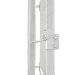 กรงสุนัขเหล็กสีเงิน ขนาด 78.7 นิ้ว x 157.5 นิ้ว x 39.4 นิ้ว - Product Image 6