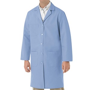 Batas de laboratorio para hombre de alta calidad OEM para uniformes de hospital, batas desechables para médicos y enfermeros, batas de laboratorio para personal médico. - Product Image 4