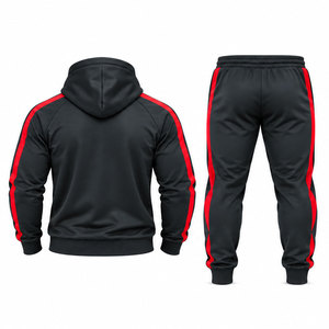 Conjunto Deportivo de Lujo para Hombre |   Chaqueta Deportiva Moderna y Pantalones Jogger |   Ropa de Invierno 100% Poliéster Ligera de Secado Rápido - Product Image 2