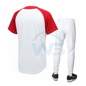 Nouvel arrivage, meilleur prix, uniforme de baseball respirant en polyester, haute qualité, pour hommes adultes, en vente en ligne - Product Image 5