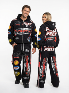 ชุดเซ็ตสองชิ้นสำหรับผู้ชาย ผ้าฝ้ายคุณภาพสูง 100% ระบายอากาศได้ดี เหมาะสำหรับฤดูหนาว ชุดออกกำลังกาย ฮู้ดดี้ปรับได้ เอวยางยืด รับสั่งทำ - Product Image 4