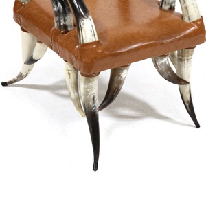 Modern Buffalo Horn <b>Dining</b> <b>Chair</b> Handmade Wooden Seating <b>Chair</b> Luxury Restaurant Furniture Decorative Horn - Product Image 5