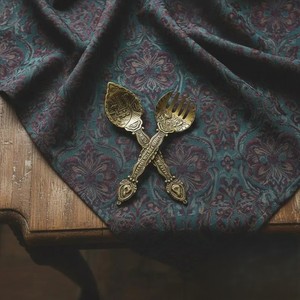 Ensemble de saladiers décoratifs – Cuillère et fourchette artistiques pour des tables modernes et design - Product Image 3