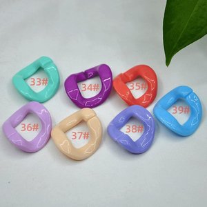 Resin <b>wall</b> chain Resin Chain All-Colour Available Fashionable Thick Link Chain with Angel and Owl Shape Resin Crafts - Product Image 4