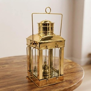 Export Quality Handmade <b>Brass</b> Nautical Oil <b>Lantern</b> Vintage Maritime Hanging Lamp for Marine Coastal Decor Available For Sale - Product Image 2