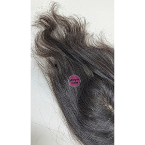 Mejor tupé de cabello indio Remy 100% Arrow Exim, color natural, doble capa, ligero, base de encaje 1.5x4, onda natural, 150% de densidad - Product Image 5