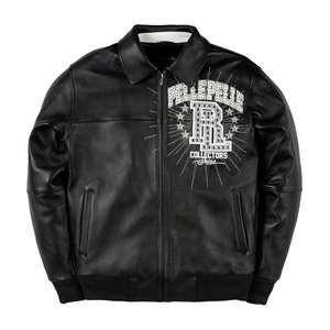 Chaqueta de Invierno para Hombre, Diseño Varsity, Nueva Colección, Bordado Intenso, Pedrería, Impermeable, Resistente al Viento, Decoración Vintage - Product Image 4