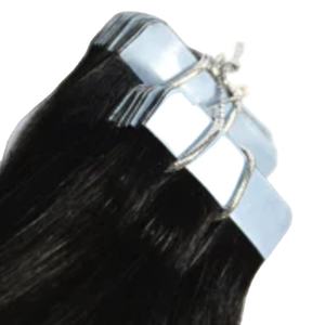 Extensiones de cinta de pelo de color natural indio - Product Image 3