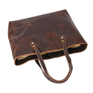 Wholesale Custom High Quality Genuine Leather <b>Tote</b> <b>Bag</b> Embossed Designer Women Handbag Private - Product Image 2