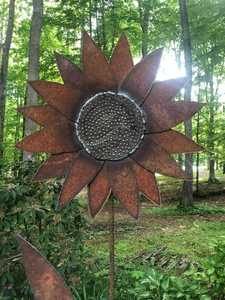 Escultura Moderna de Pájaro de Metal para Decoración de Jardín, Estilo Rústico, Pieza de Arte de Aluminio para Patio y Jardín - Product Image 3