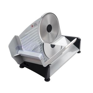 Rebanadora Eléctrica de 7.5 Pulgadas y 200W, Cuchilla SUS420, Grosor Ajustable de 0-0.6 Pulgadas, Certificación ETL, Picadora y Rebanadora de Carne para el Hogar - Product Image 1