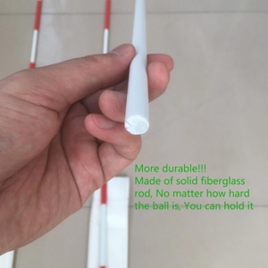 71" Fiberglass Pole Volleyball <b>Net</b> Antennas with bright colors - Product Image 1