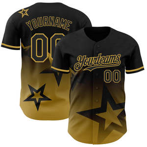 Camiseta de Béisbol Negra Unisex Personalizada con Nombre del Equipo 00, Impresión Serigrafiada, Transpirable, Manga Corta, Corte Regular, para Todas las Temporadas - Product Image 1