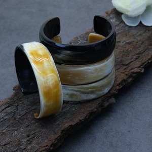 Pulsera de Cuerno de Búfalo Tallada a Mano, Ecológica, Acabado Liso, Modelo Fs467 de Uttar Pradesh, Venta al Por Mayor - Product Image 4