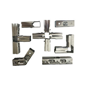 Connecteurs carrés en <span class=keywords><strong>acier</strong></span> inoxydable SS304 à angle droit de 90 degrés, bidirectionnels, pour soudage et découpe laser, connecteur de 21 <span class=keywords><strong>mm</strong></span> - Product Image 2