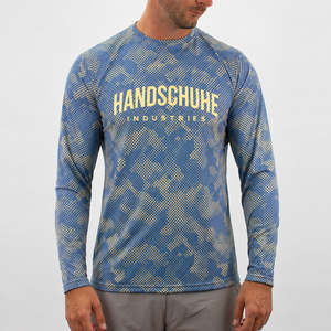 Ropa de Pesca Deportiva Unisex, Camisa de Pesca de Manga Larga para Hombre, 100% Algodón Poliéster, Gimnasio, Fitness, Casual, Verano - Product Image 1