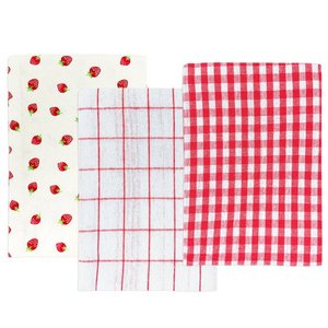 Factory Wholesale Nordic Simple Style Striped Yarn-Dyed Pure Cotton Rectangle <b>Kitchen</b> <b>Towel</b> Napkin Machine Washable for - Product Image 3