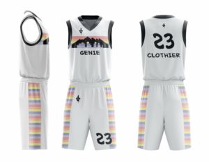 Maillots de basket-ball personnalisés par sublimation, design professionnel, entraînement d'équipe, maillots de basket-ball réversibles, prix bas - Product Image 1