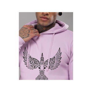 Classic Puff Print <b>Hoodie</b> Stylish Comfortable Loose Fit Top Perfect <b>for</b> Men Women and <b>Teenagers</b> - Product Image 3