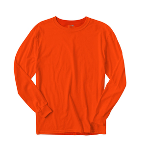Camiseta de Manga Larga con Cuello Redondo para Hombre, Mezcla de Bambú, Antipilling, Transpirable, Secado Rápido, Absorbe la Humedad, Informal - Product Image 6