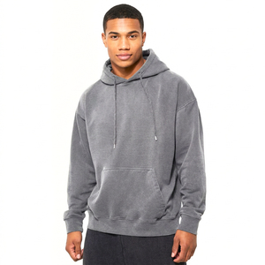 Sweat-shirts à capuche personnalisés avec logo, fabricant en gros, qualité supérieure, sweat-shirts à capuche en molleton de coton pour hommes, femmes, unisexe - Product Image 1