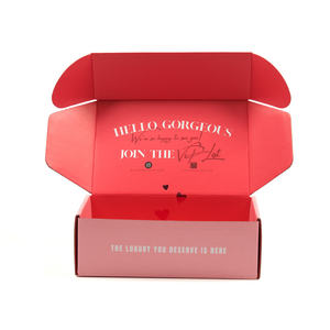 Caja de Embalaje Rosa para Envíos, Caja de Cartón Premium para Envíos - Product Image 4